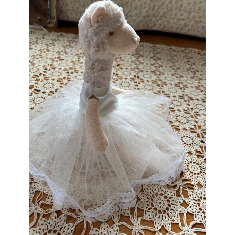 Lunaki Kids‎ Llama Plush Ballerina Stuffed Animal Toy Tulle Dress Cute